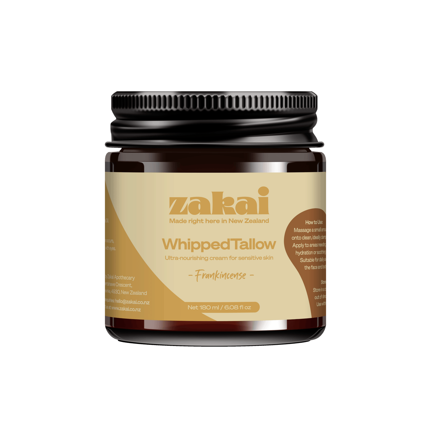 Whipped Tallow – Frankincense | Ultra-Nourishing Face and Body Cream