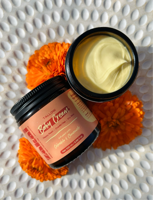 Tallow Baby Cream: All-Natural Nourishment for Your Little One's Skin